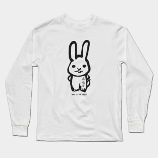 Chinese New Year, Year of the Rabbit 2023, No. 7: Gung Hay Fat Choy Long Sleeve T-Shirt